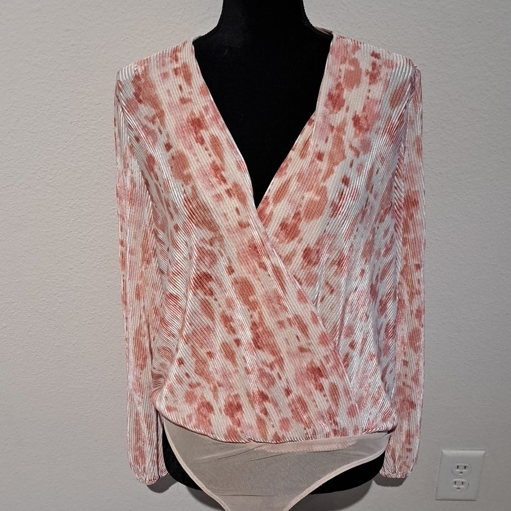 ASTR size medium silky + sexy unique Bodysuit, $168.00